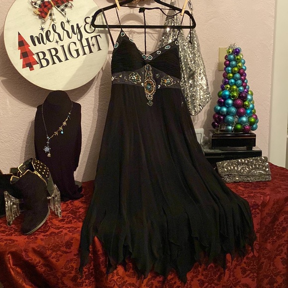 # 26  Su Wong beaded dress - Picture 10 of 13